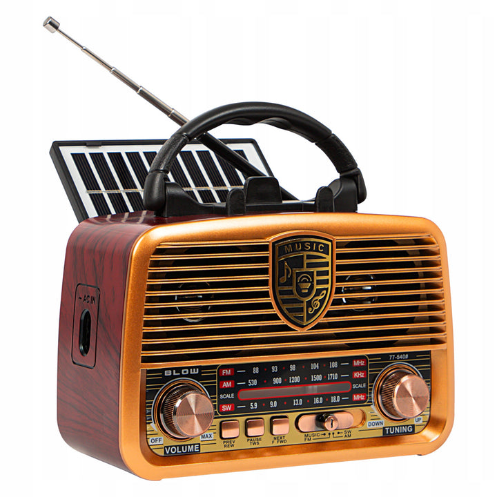 Radio portatile solare AM/FM BT BLOW RA10