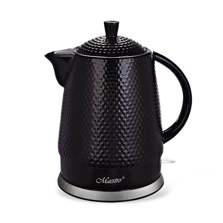 Bollitore in ceramica Maestro, capacità 1,5 l, 1500 W, nero, MR069