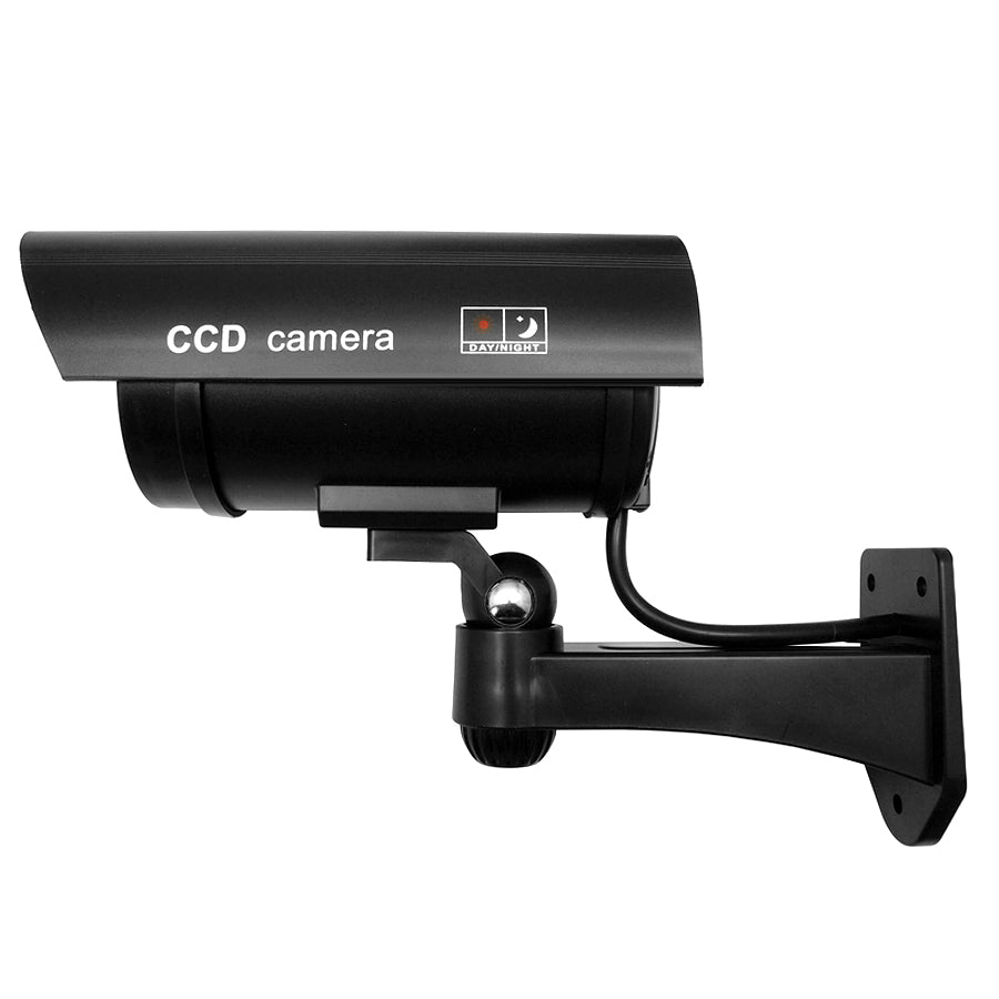 Telecamera fittizia con LED lampeggiante IR1100 B IR per esterni, nero, 4 unità