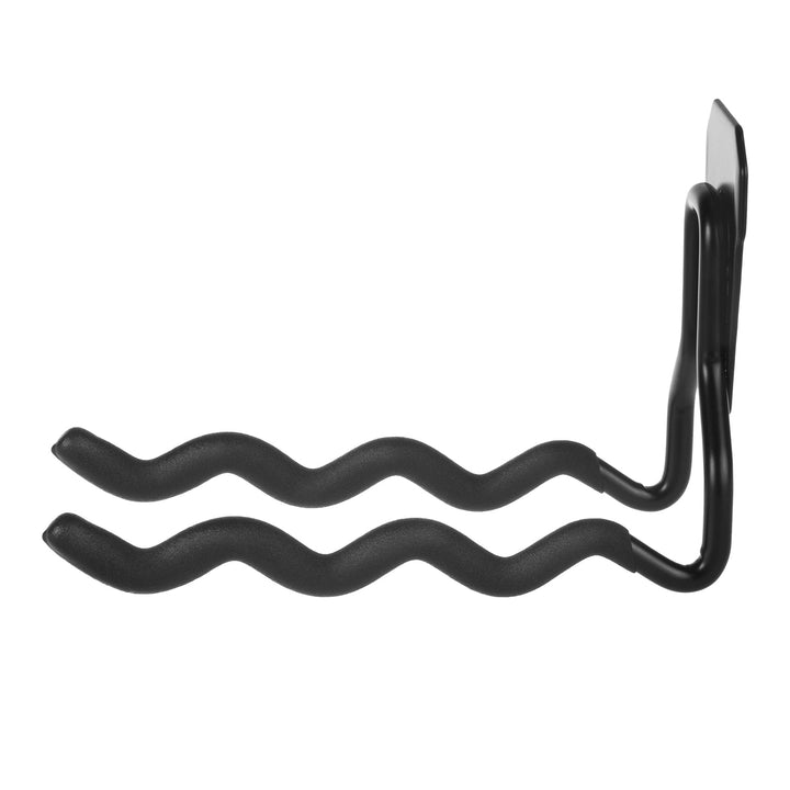 Supporto a parete Maclean, per utensili, ruote, scala, bicicletta, acciaio, carico massimo 30 kg, MC-486, 4 pezzi