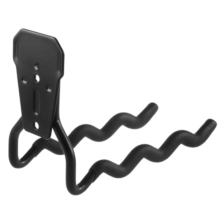 Supporto a parete Maclean, per utensili, ruote, scala, bicicletta, acciaio, carico massimo 30 kg, MC-486, 4 pezzi