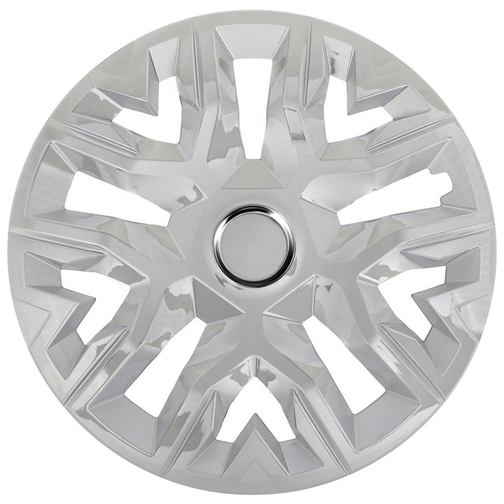 Coprimozzi universali 16'' NRM Perfecto laccato nero 4 pezzi