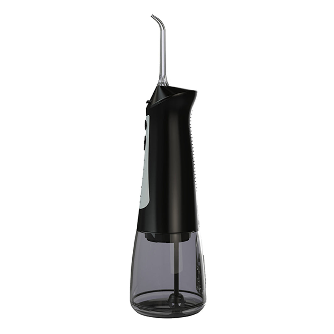 Irrigatore dentale LAFE, 5 modalità, 6 punte, nero, CleanPRO