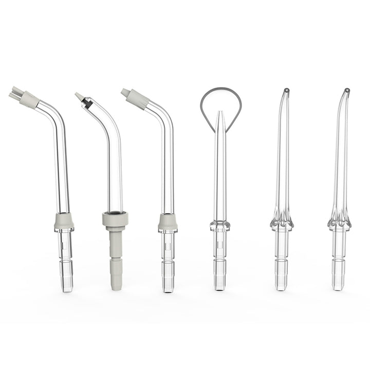 Irrigatore dentale LAFE, 5 modalità, 6 punte, nero, CleanPRO