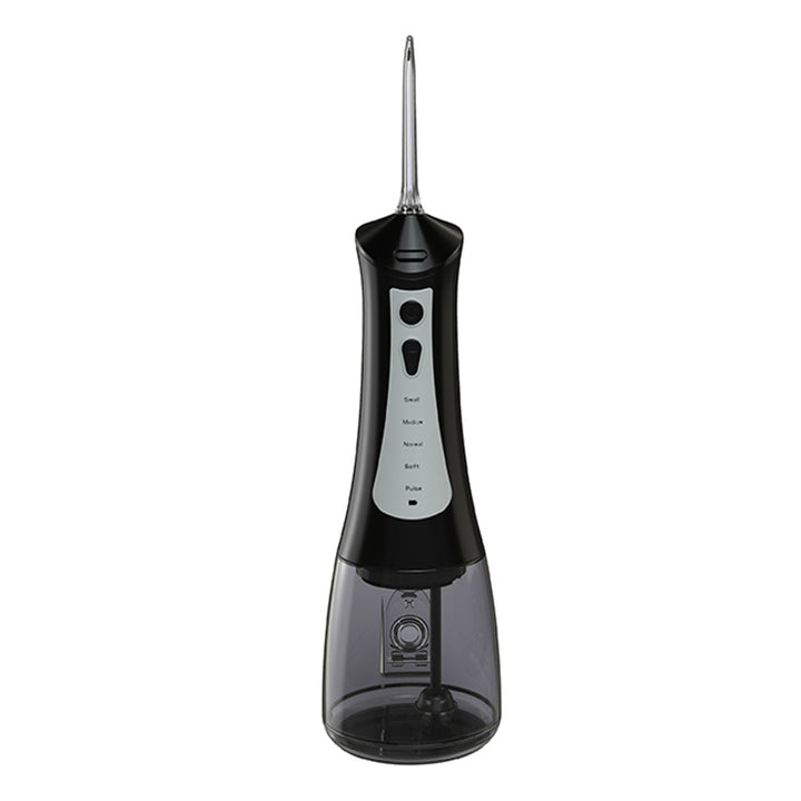 Irrigatore dentale LAFE, 5 modalità, 6 punte, nero, CleanPRO