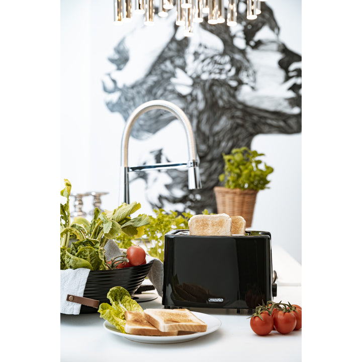 Tostapane Mesko, tostapane a 2 fette, 900W, nero, MS 3220