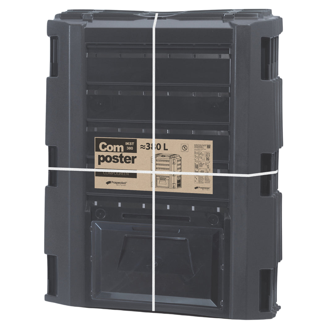 Compostiera Prosperplast, resistente al gelo, 380l, nero, Compogreen