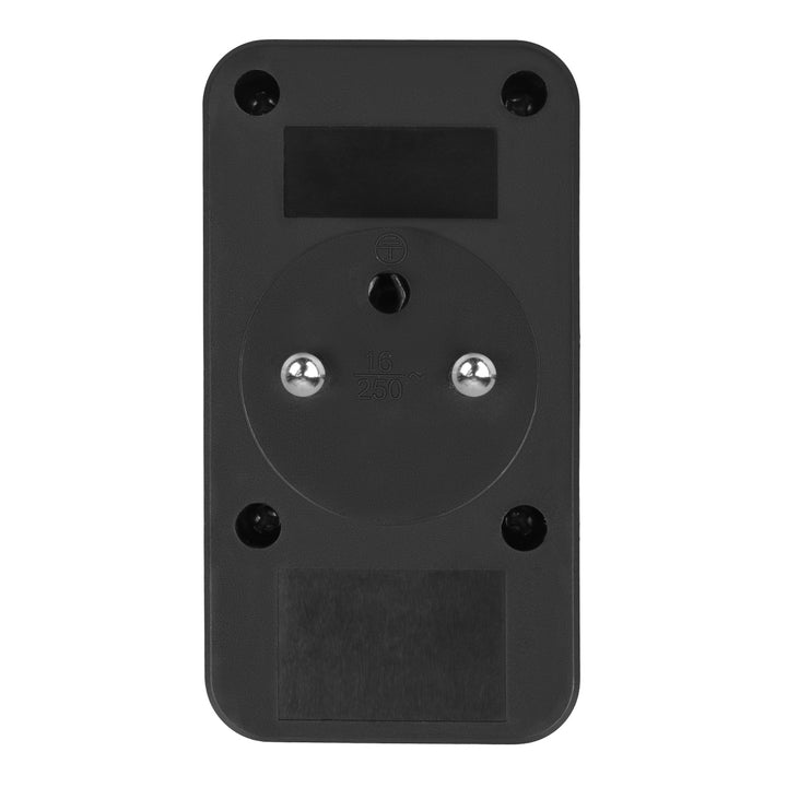 Presa di corrente Maclean x2 + 4xUSB, splitter con 2 prese, 2xUSB A, 2xUSB C PD 20W, 1x16A + 1x6A, MCE249 F/W