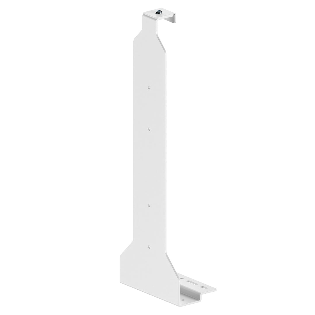 Supporto a parete bianco per PS5 con supporto per pad, 10 kg max, RS181 + Supporto a parete bianco per console Playstation 5, 10 kg max, NanoRS RS180