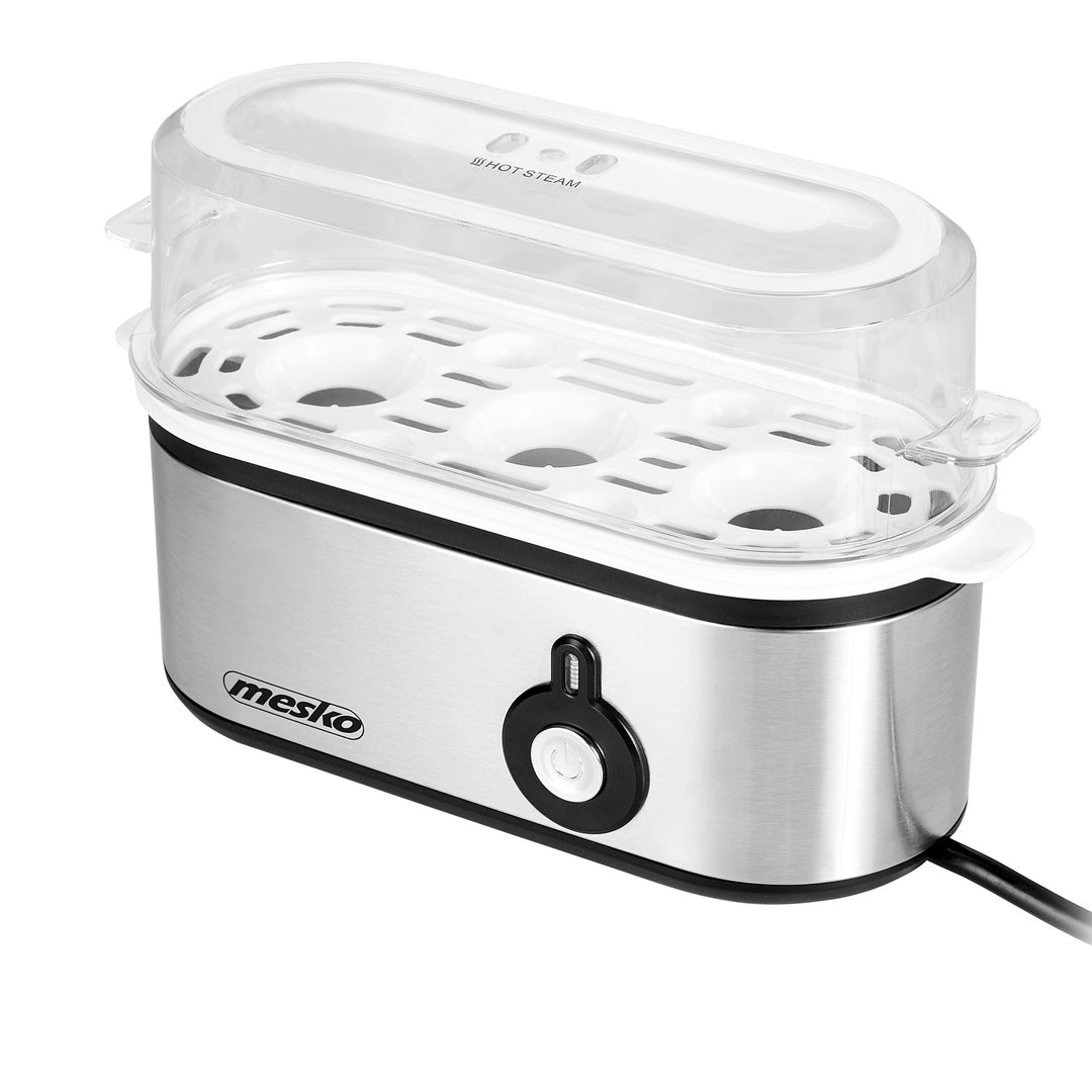 Mesko MS 4485 cuociuova per 1-3 uova, 350W, spillatore, spina UK