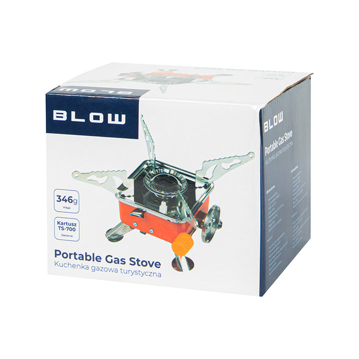 Mini cucina turistica a gas Blow, 2800W, per cartuccia, 53-138