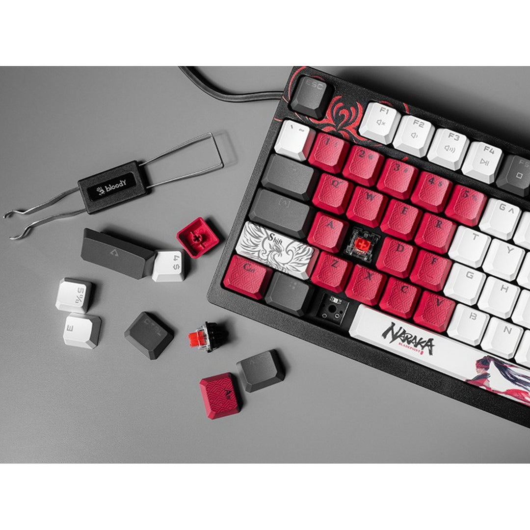 A4TECH BLOODY S98 Tastiera meccanica USB Naraka (interruttori BLMS Red Plus)