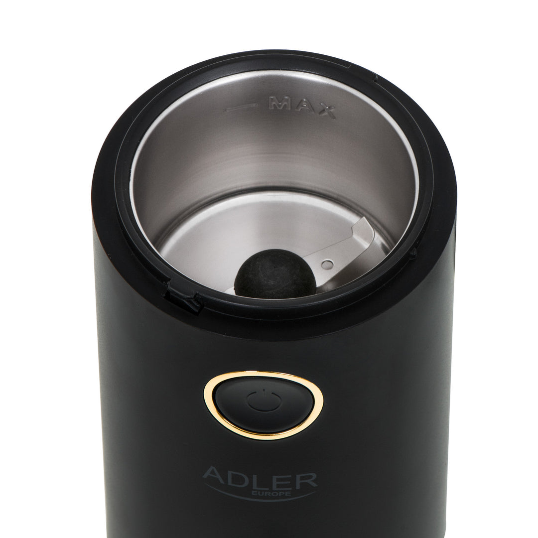 Macinacaffè elettrico Adler, 150W, nero, AD 4446BG