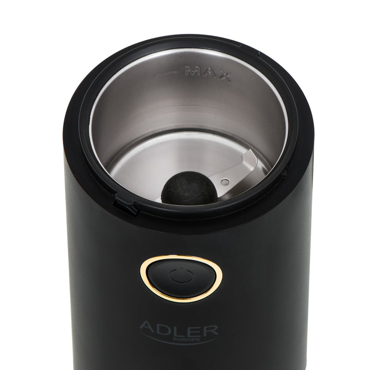 Macinacaffè elettrico Adler, 150W, nero, AD 4446BG