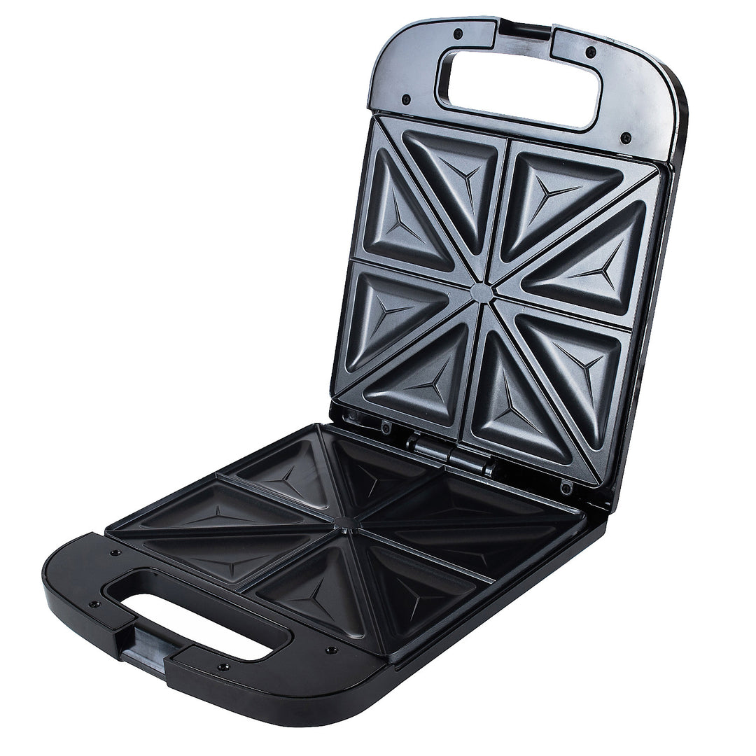 Adler AD 3055 nero 2000 Watt per 4 panini