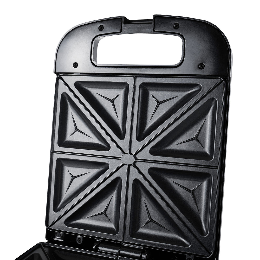 Adler AD 3055 nero 2000 Watt per 4 panini