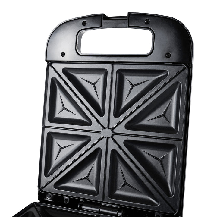Adler AD 3055 nero 2000 Watt per 4 panini