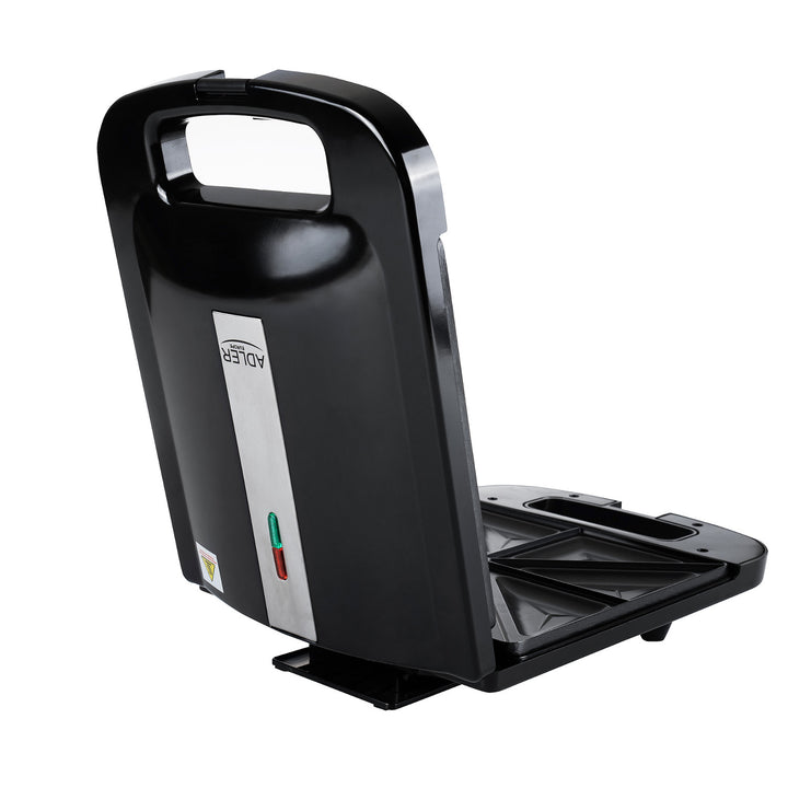 Adler AD 3055 nero 2000 Watt per 4 panini