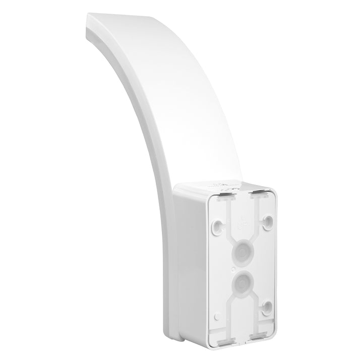 Sensore di movimento Maclean Lampada LED, sensore di movimento PIR, bianco, 20W, IP65, 2000lm, bianco neutro (4000K) MCE512 W, 2 pezzi