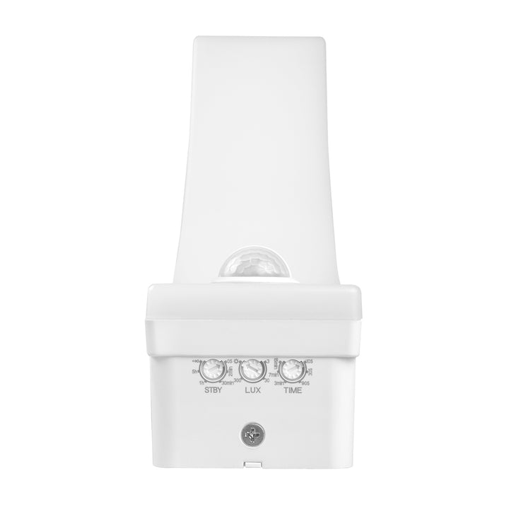 Sensore di movimento Maclean Lampada LED, sensore di movimento PIR, bianco, 20W, IP65, 2000lm, bianco neutro (4000K) MCE512 W, 2 pezzi
