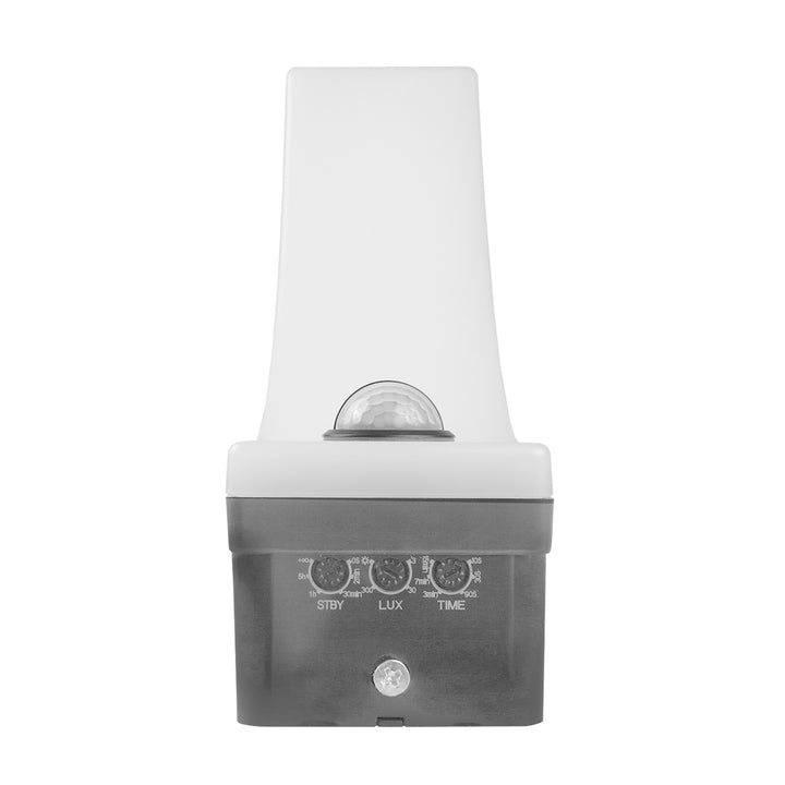 Sensore di movimento Maclean Lampada LED, sensore di movimento PIR, grigio, 20W, IP65, 2000lm, bianco neutro (4000K) MCE512 GR, 2 pezzi