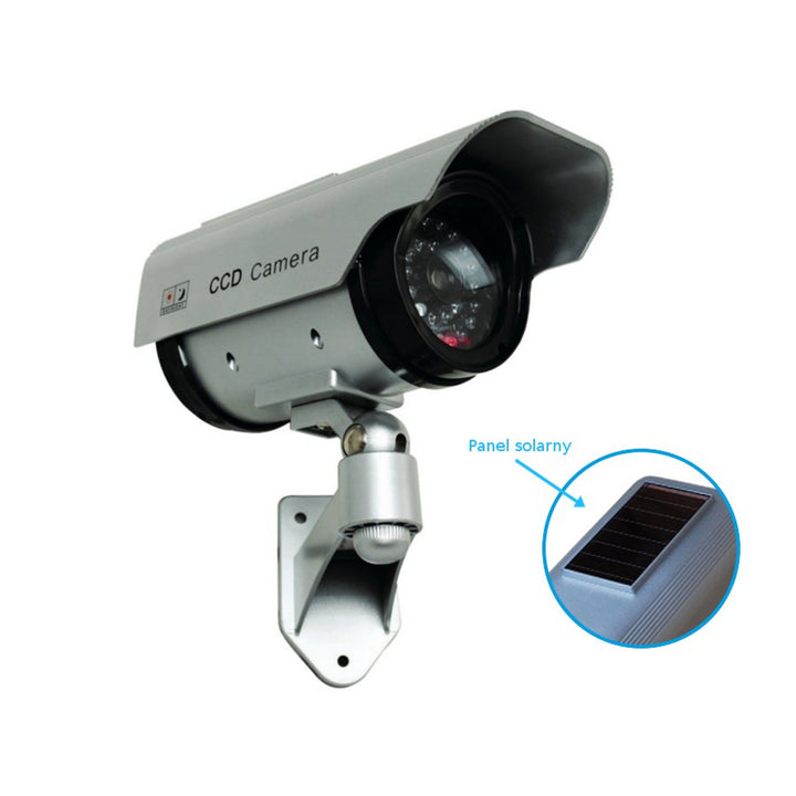 Telecamera dummy SOL1200 Diodo solare lampeggiante 2 pezzi