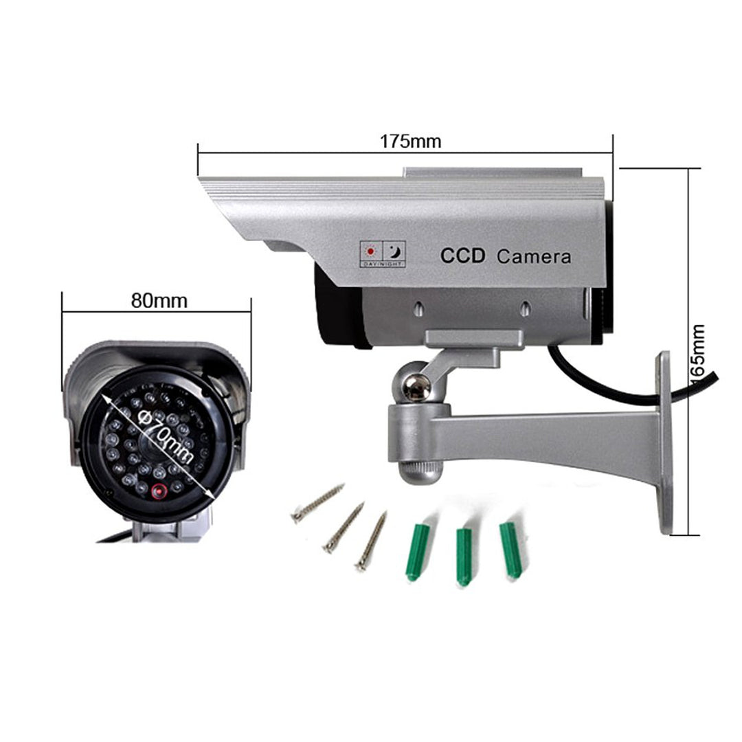 Telecamera dummy SOL1200 Diodo solare lampeggiante 4 pezzi