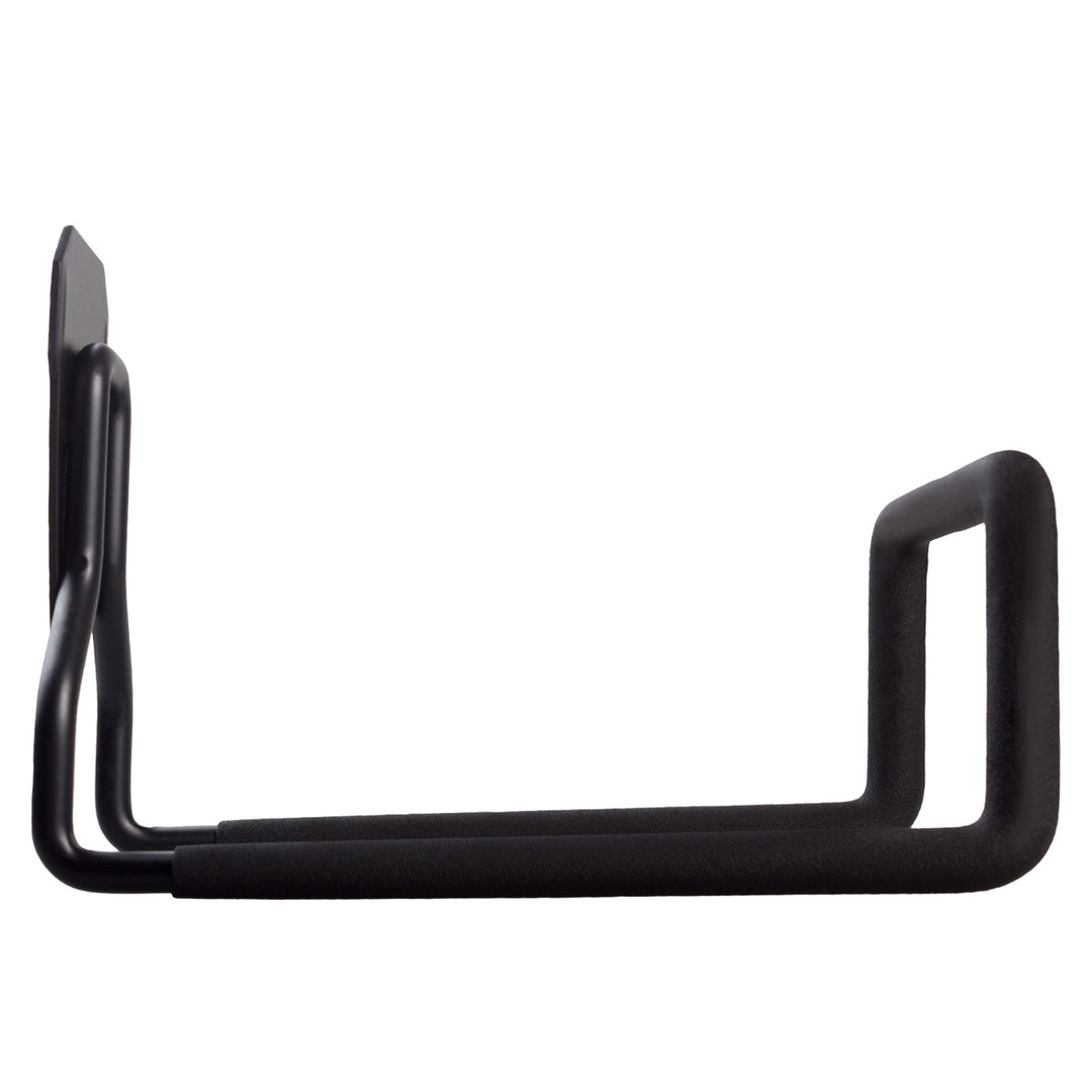 Supporto da parete per garage Maclean, per pneumatici, attrezzi da giardino, scala, tubi, biciclette, acciaio, carico massimo 35 kg, MC-441, 4 pezzi
