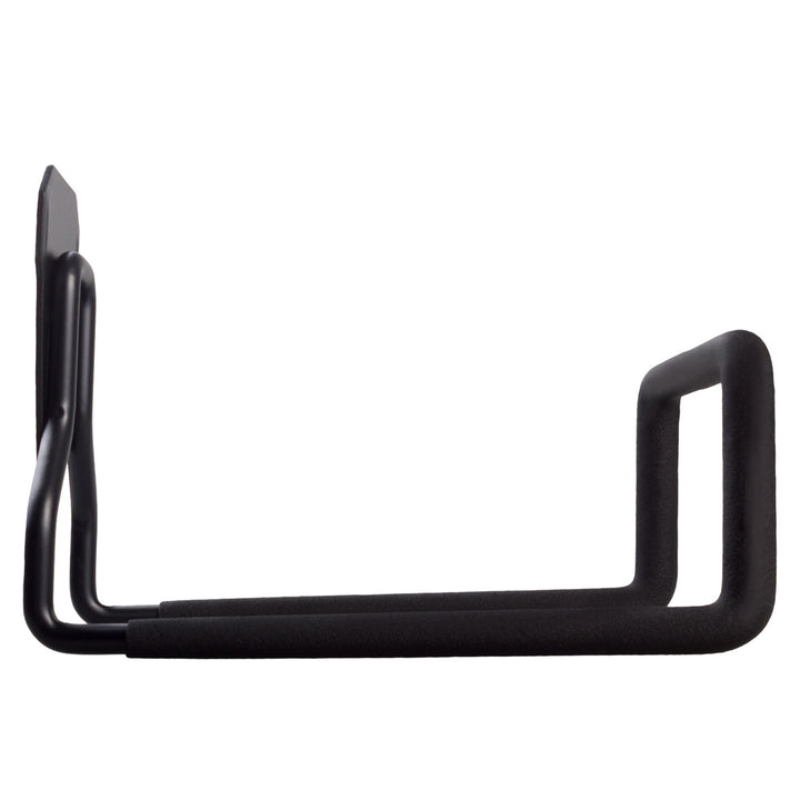 Supporto da parete per garage Maclean, per pneumatici, attrezzi da giardino, scala, tubi, biciclette, acciaio, carico massimo 35 kg, MC-441, 4 pezzi