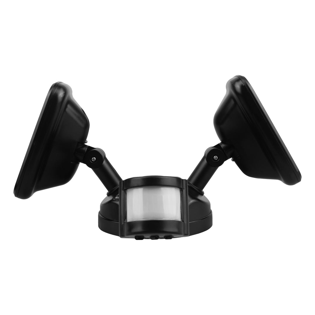 Lampada da parete a LED Maclean, con sensore PIR, 20 W, 1500 lm, IP65, bianco neutro 4000 K, nera, MCE524 B