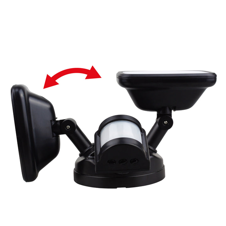 Lampada da parete a LED Maclean, con sensore PIR, 20 W, 1500 lm, IP65, bianco neutro 4000 K, nera, MCE524 B