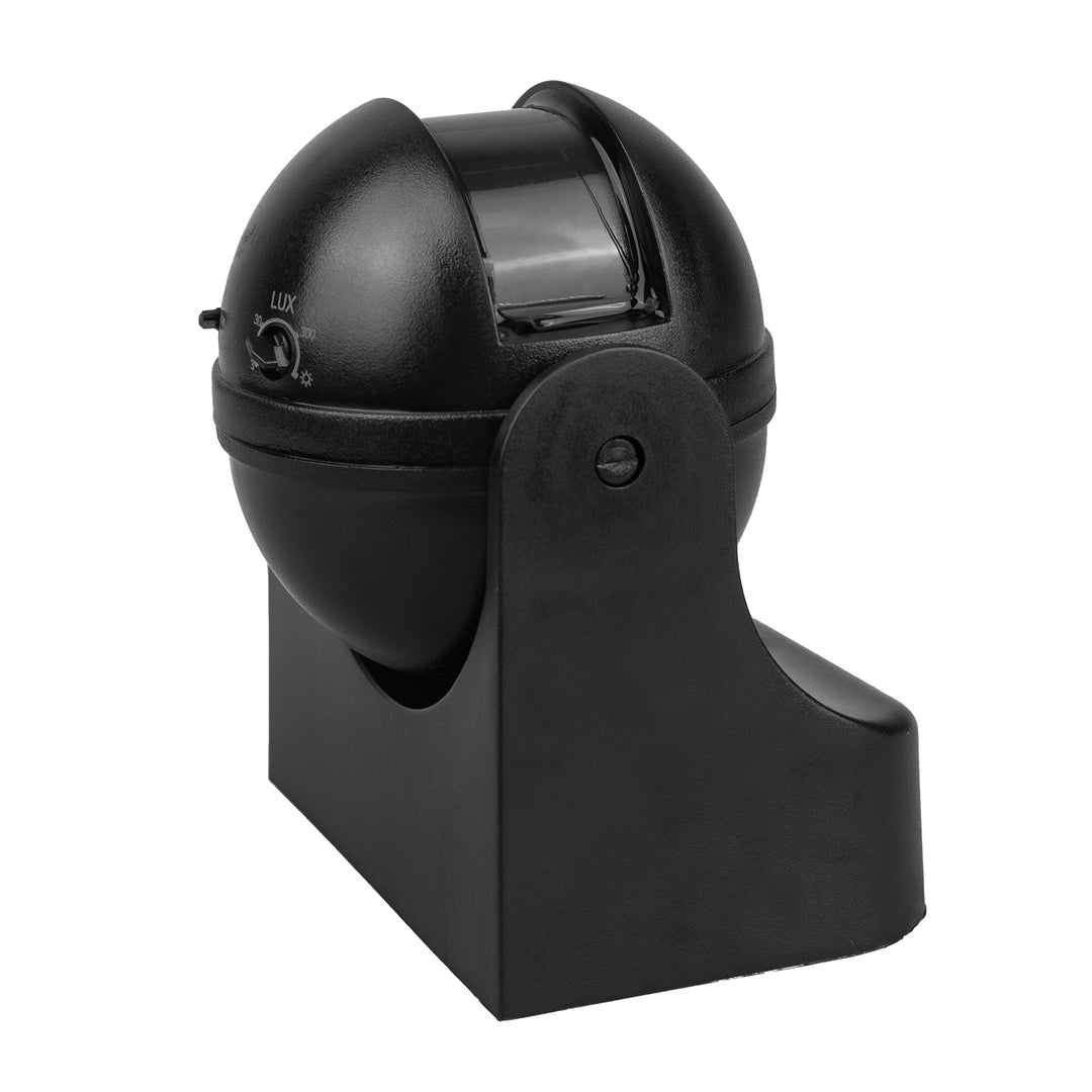 Sensore di movimento PIR Maclean, a infrarossi, IP44, nero con copertura nera, portata 12 m, carico massimo 300/1200 W, MCE358 B/B