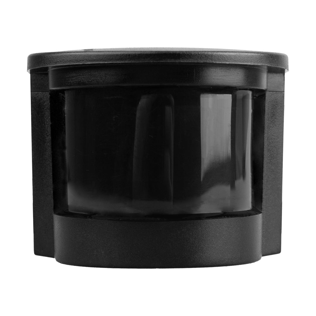 Sensore di movimento e crepuscolo da parete Maclean, 180°, max. 1200W, nero con copertura nera, MCE25 B/B