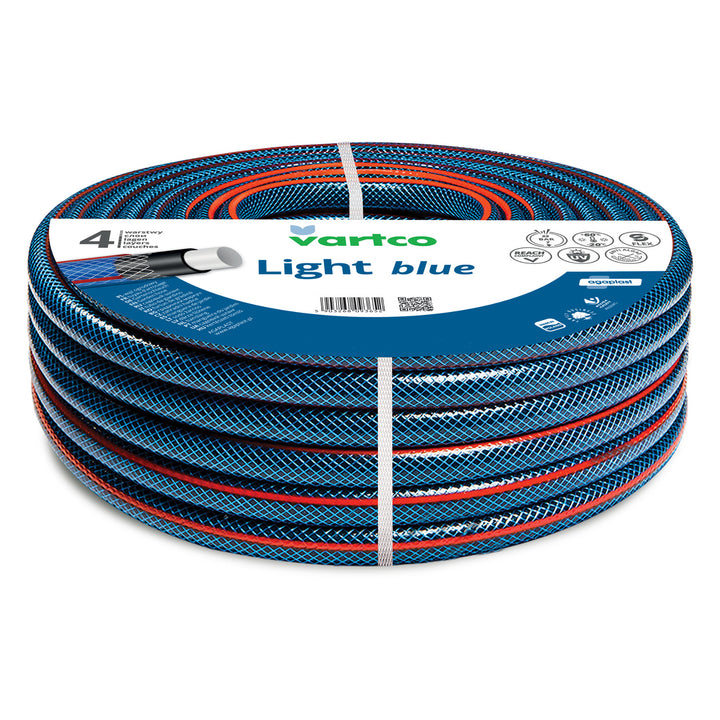 Tubo da giardino Vartco Azzurro 1/2" 100m 4 strati 22 bar