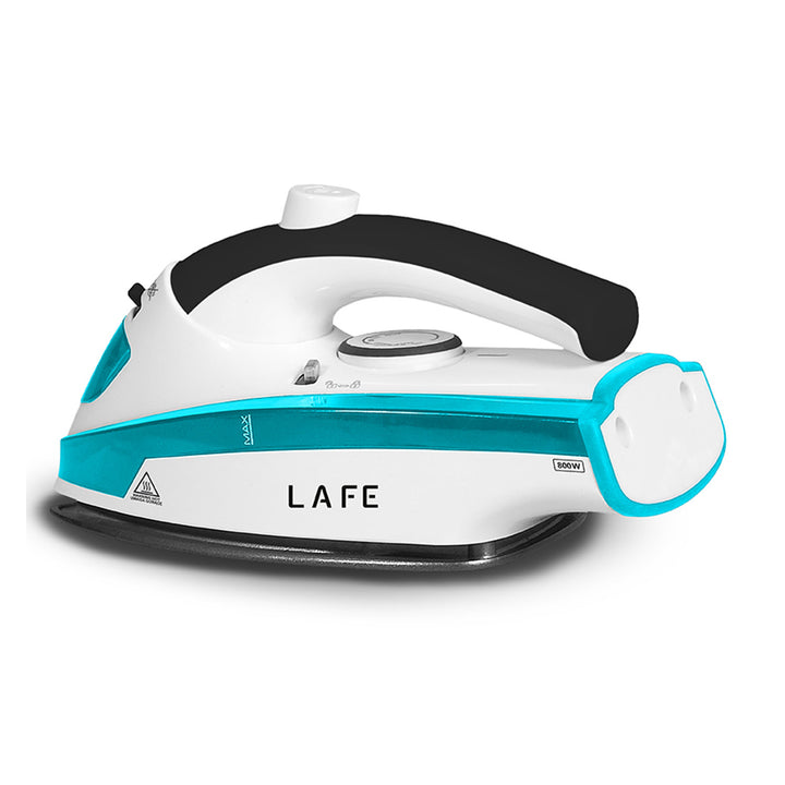 Ferro da stiro turistico Lafe, vapore, 800W, piastra antiaderente in teflon, SteamGo