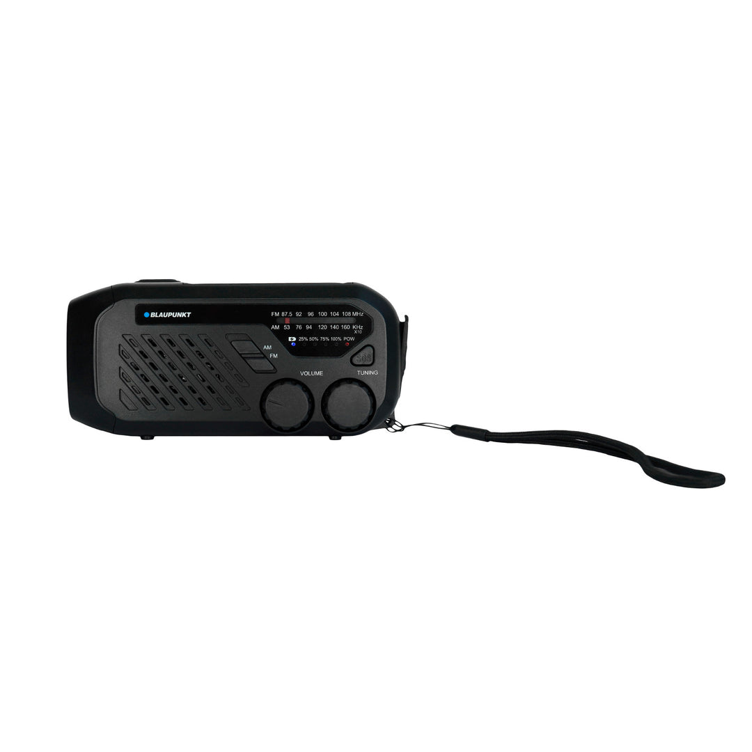 Radio Blaupunkt a rete/batteria, torcia LED, indicazione SOS, antenna, ER10