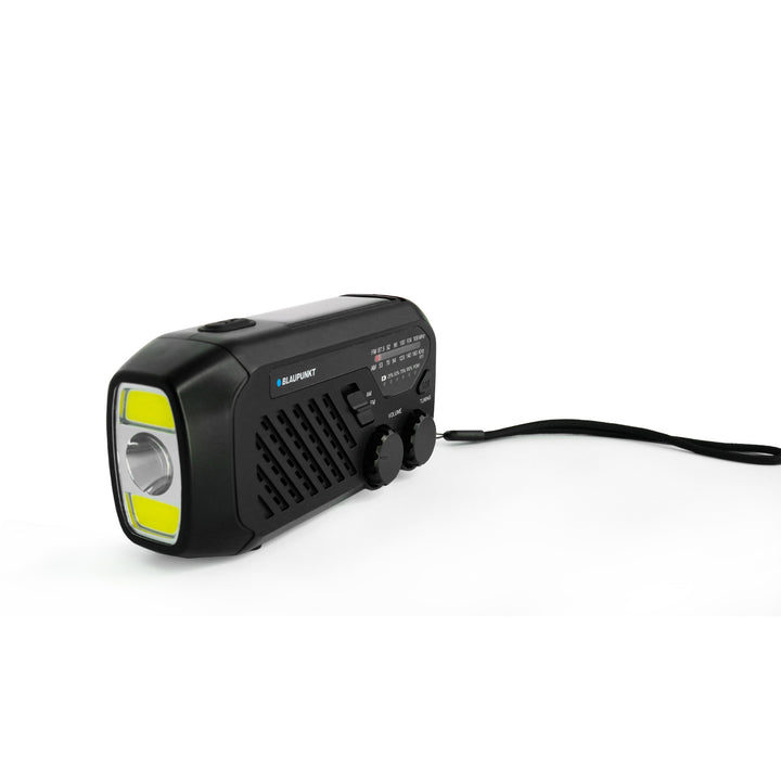 Radio Blaupunkt a rete/batteria, torcia LED, indicazione SOS, antenna, ER10