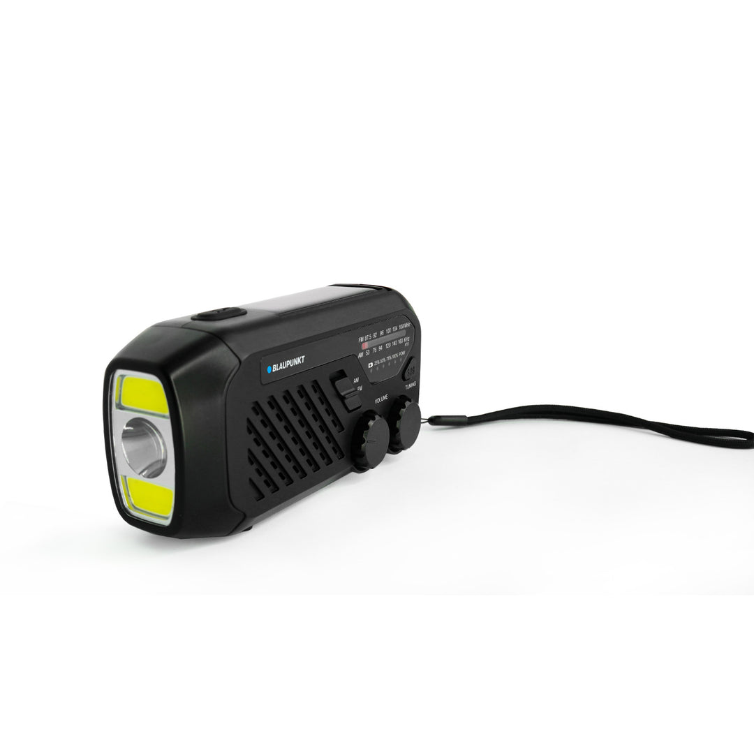 Radio Blaupunkt a rete/batteria, torcia LED, indicazione SOS, antenna, ER10