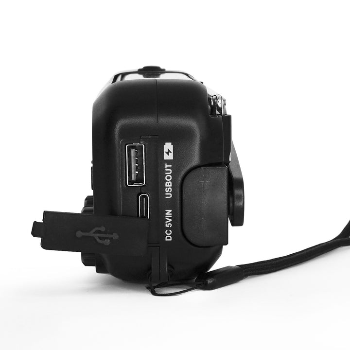 Radio Blaupunkt a rete/batteria, torcia LED, indicazione SOS, antenna, ER10
