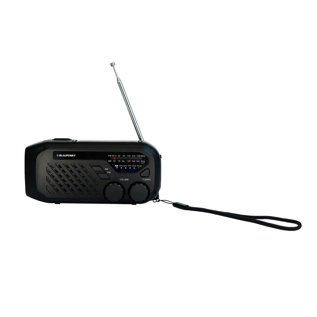 Radio Blaupunkt a rete/batteria, torcia LED, indicazione SOS, antenna, ER10