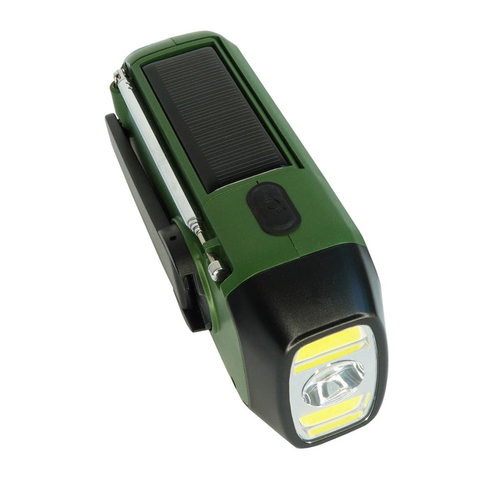 Radio Blaupunkt a rete/batteria, torcia a LED, indicazione SOS, antenna, ER20