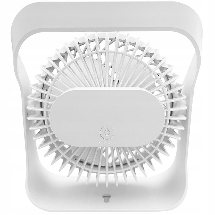 Ventilatore da tavolo wireless LTC, ricarica USB C, 4 livelli di velocità, batteria da 2000 mAh, LXWB16