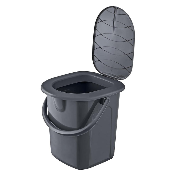 WC da escursionismo BranQ, 22L, riciclato, antracite, 1306b