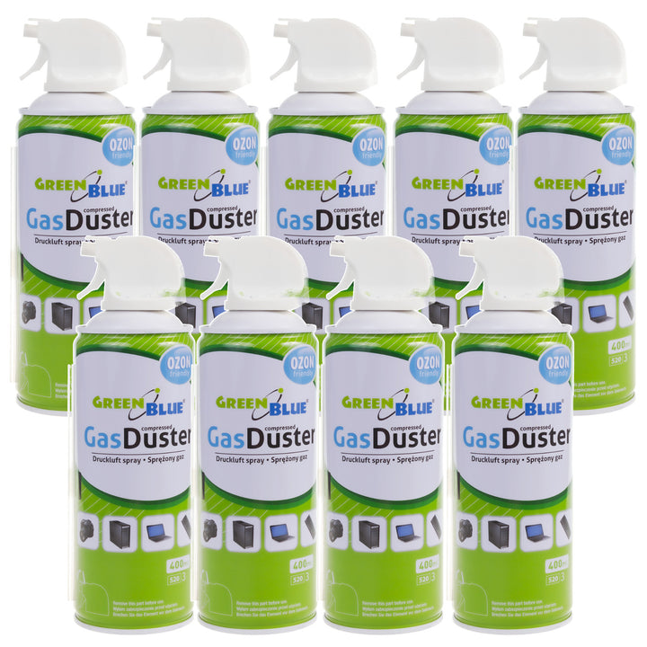 Aria compressa GreenBlue GB400 Nebulizzatore a pistola da 400 ml - spray a pistola, 9 pezzi