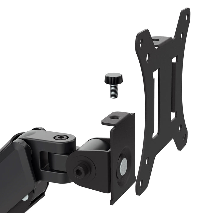 Supporto per monitor Maclean, molla a gas, 17"-32", 2-10kg, nero, MC-133