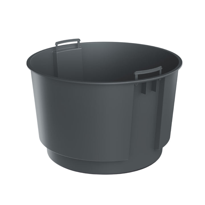 Vaso da fiori antigelo HEOS - antracite, con inserto, capacità 31 L, DBHER470, 2 pezzi