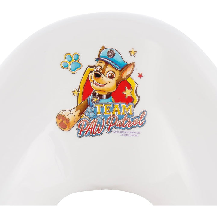 Copriwater antiscivolo Psi Patrol - Paw Patrol+ Piattaforma antiscivolo Psi Patrol, Bianco, Max 120kg