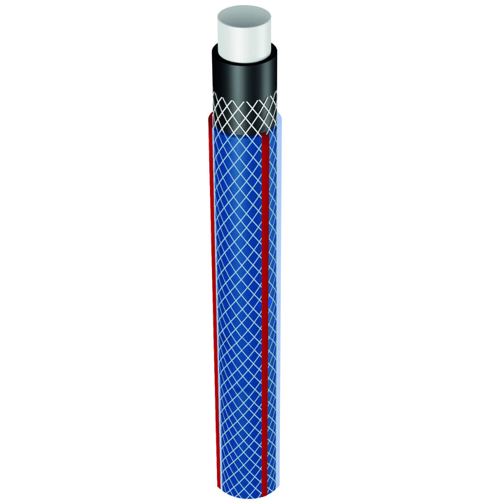 Tubo da giardino Vartco Azzurro 1" 50m 4 veli 22 bar