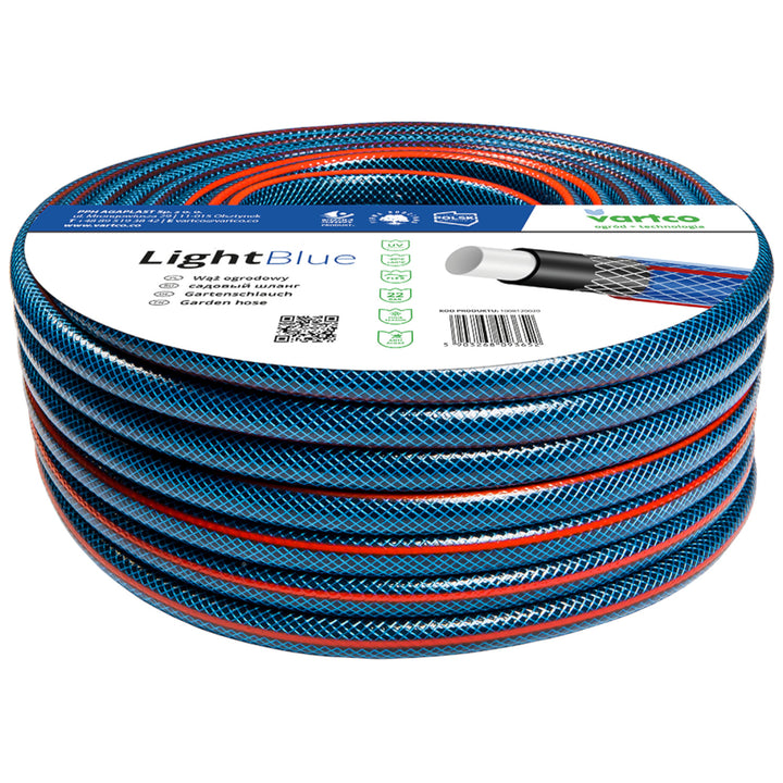 Tubo da giardino Vartco Azzurro 1" 50m 4 veli 22 bar