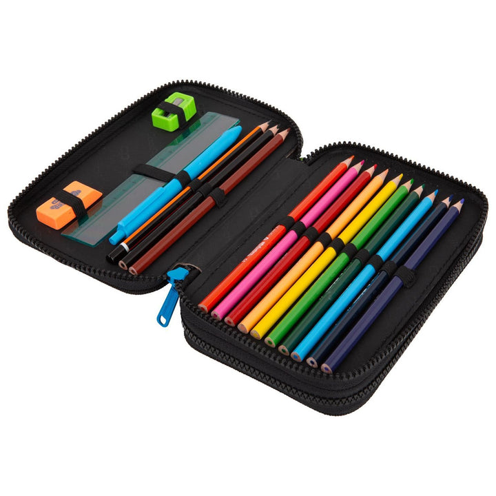 CoolPack Jumper 2 Skate Night astuccio doppio per la scuola con accessori F066930